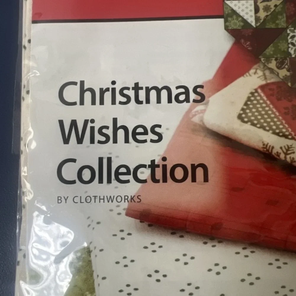 Annie's Holiday Quilters Club Christmas Wishes Collection jubilant‎ Placemat New